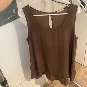Olive colored tank